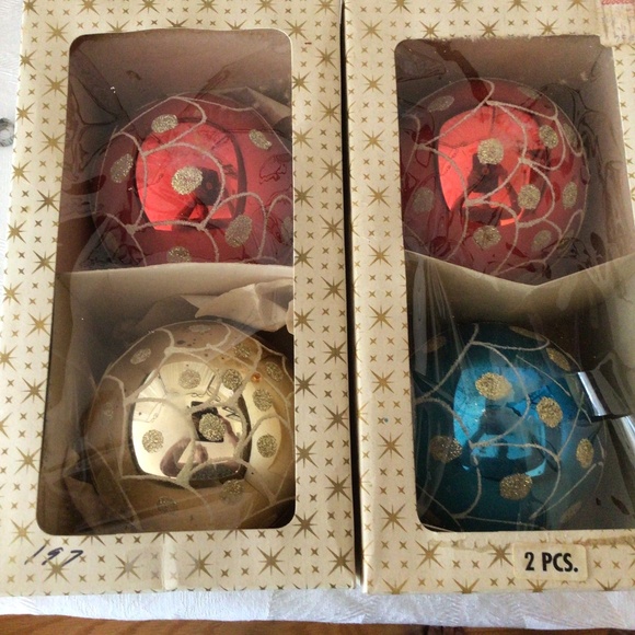 Larger Vintage Glass Balls - Picture 1 of 5